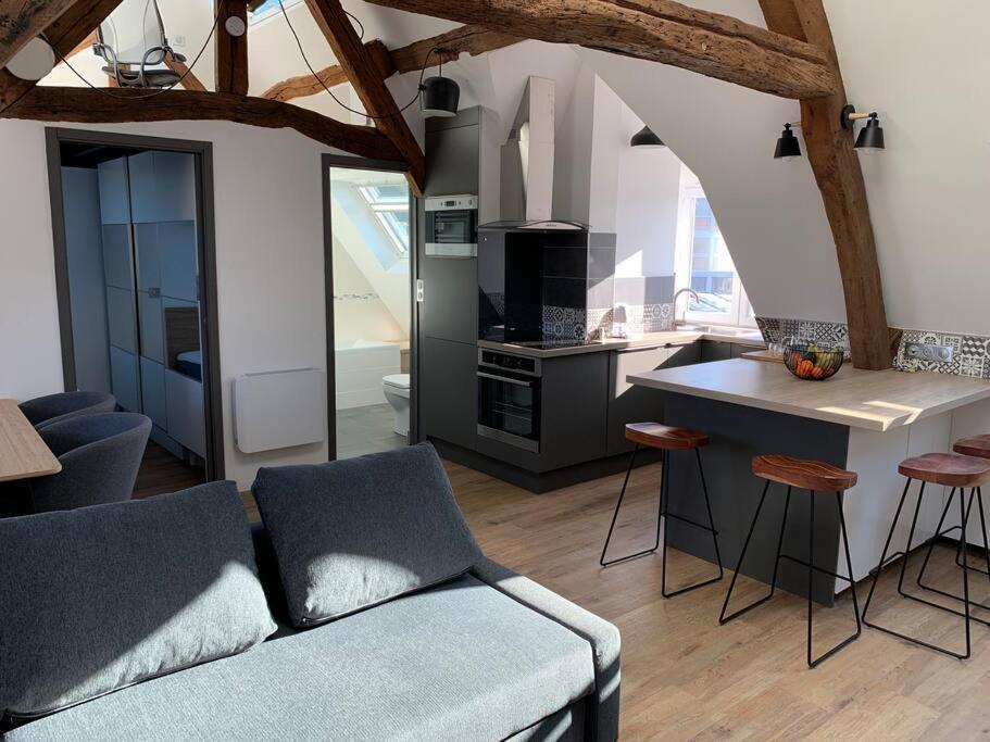 Le Henri IV - Vue Cathedrale, Parking Apartment Rouen Ngoại thất bức ảnh